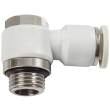 G, BSP, BSPP Thread White Push in Fittings with O-ring Male Banjo Elbow