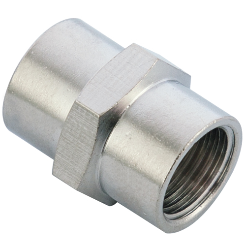 M10X1.0 Female Coupling Brass Pipe Fitting