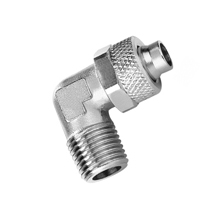 Male Elbow Nickel Plated Brass Rapid Fittings