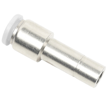 White Push in Fittings Plug-in Straight Reducer