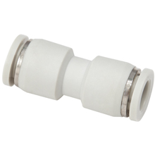 White Push in Fittings Equal Union Straight