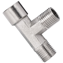 SDMF Male to Female Run Tee Brass Pipe Fittings