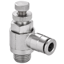 Brass Push to Connect Fittings Flow Control Valve