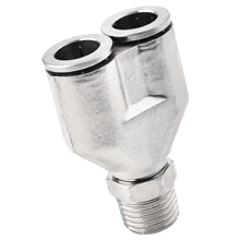 Brass Push to Connect Fittings Male Y