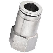 Brass Push to Connect Fittings Female Straight Connector