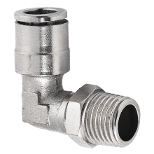 Brass Push to Connect Fittings Swivel Male Elbow