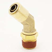 45° Swivel Male Elbow D.O.T Push in Tube Fittings