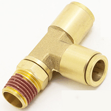 D.O.T Push in Tube Fittings Swivel Male Run Tee