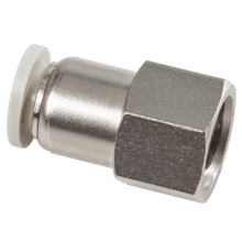 G, BSP, BSPP Thread White Push in Fittings Female Straight Connector