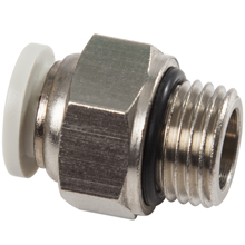 G, BSP, BSPP Thread White Push in Fittings with O-ring Male Connector