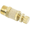 BESL N04 | 1/2 NPT Flow Control Silencer | Sintered Bronze Muffer