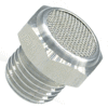 SSFM N08 | 1 NPT Hex Head Stainless Steel Silencer with Net Filter