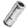 Equal Straight 3/8" Tubing Stainless Steel Push in Fitting