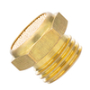 BSLM G01 | G, BSP, BSPP 1/8 Flat Sintered Brass Breather Vent