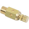 R, PT, BSPT 1 Brass Silencer Flow Control Valve