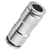 Union Straight 8mm x 8mm O.D Tubing Inox Push in Fitting