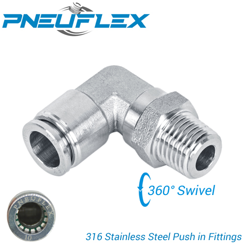316 Stainless Steel Push to Connect Fittings
