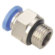 PC-G BSPP, G Thread Male Straight Connector