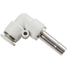 White Push in Fittings Equal Plug-in Elbow