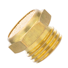 BSLM M20 x 1.5 Flat Sintered Brass Breather Vent