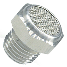  SSFM N02 | 1/4 NPT Stainless Steel Wire Net Breather Vent Muffler