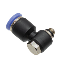 Universal Male Banjo 4mm Tubing, M6 x 1 Push in Fitting