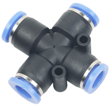 Composite Union Cross 16mm Tubing Push in Fitting