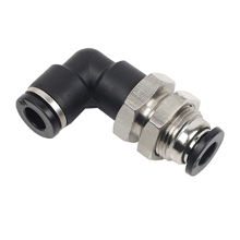 PLM Bulkhead Elbow Inch Size Push to Connect Fittings