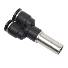 PWJ Plug-in Y Reducer Inch Size Push to Connect Fittings