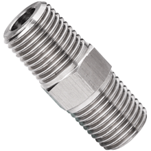 SUSMM Hex. Nipple Stainless Steel Compression Fittings