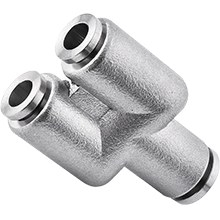 Stainless Steel Push to Connect Fittings Union Y Reducer